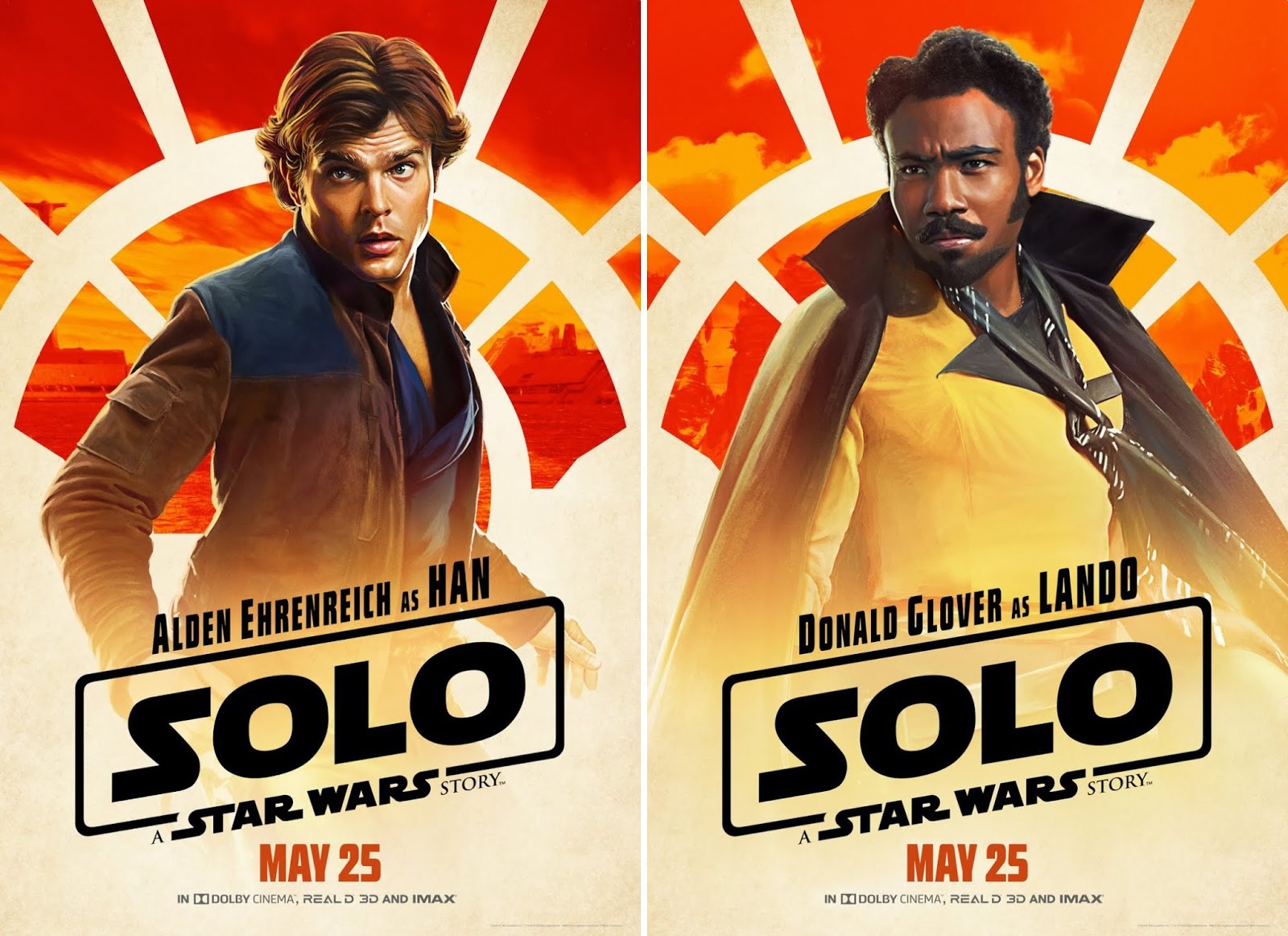 The Blot Says Solo A Star Wars Story Character Movie Poster Set